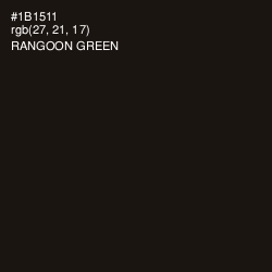 #1B1511 - Rangoon Green Color Image